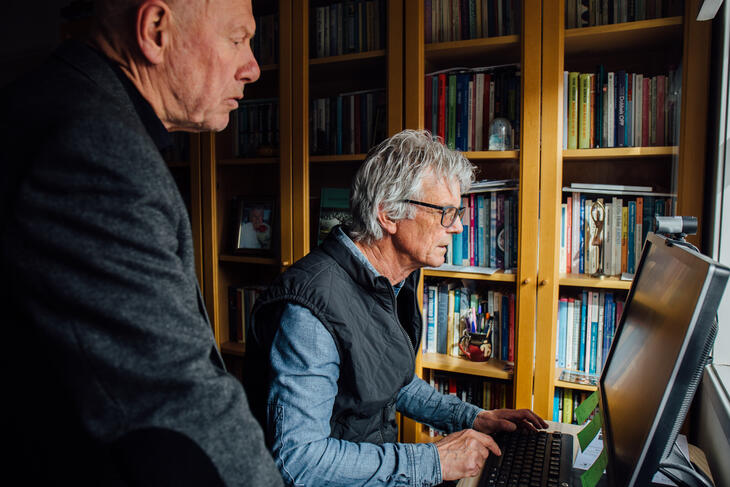 Ulf Jansen og Gunnar Engen er aktuelle med boka "Mulighetenes sted - Erfaringer fra Tyrili".