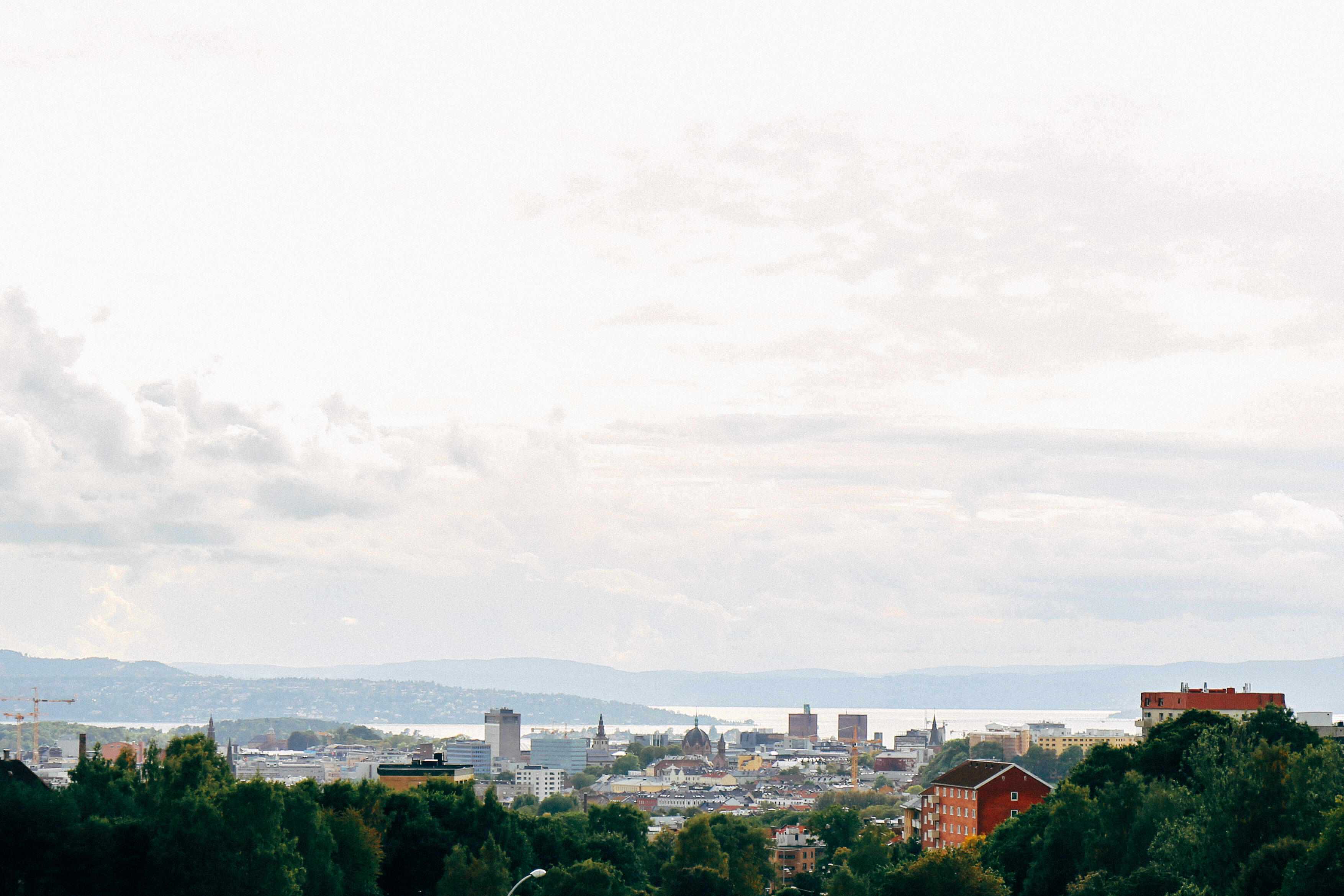 Utsikt over Oslo.
